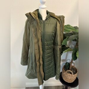 PATAGONIA GREEN JACKET SIZE S